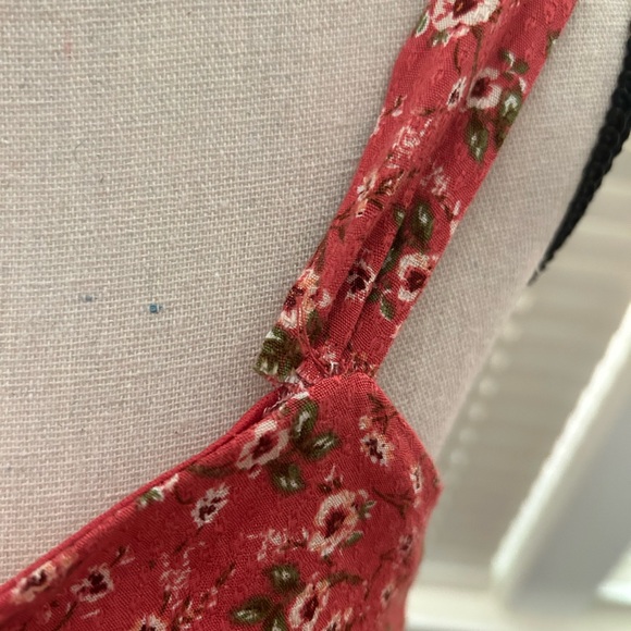 Juniors' Live To Be Spoiled Ruched Bodice Skater Dress size L - Picture 5 of 5